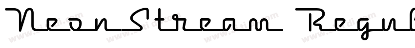 NeonStream Regular字体转换